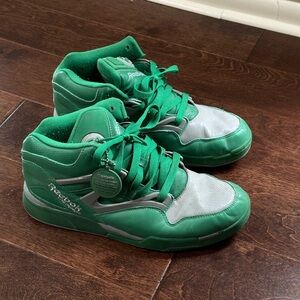 Reebok Green Basketball The Pump sz US 10.5